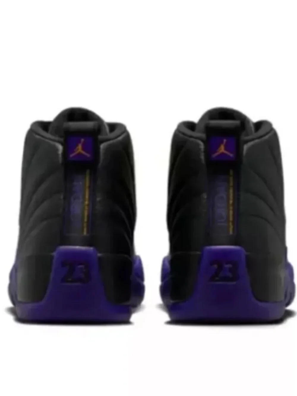 Air Jordan Retro 12 Field Purple Black Sneakers